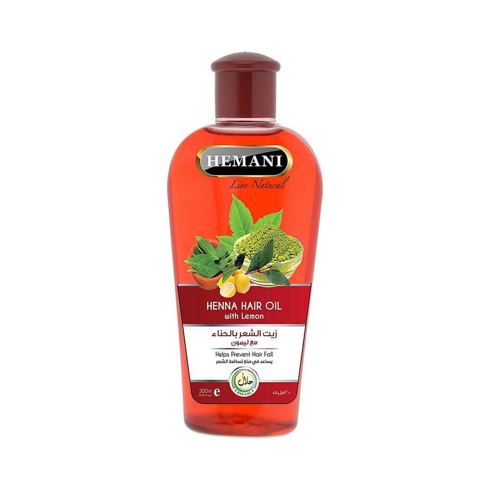 Hemani Henna Hair Oil with Lemon 200ml